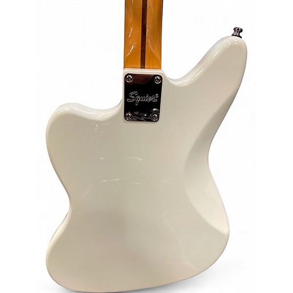 Used Squier CLASSIC VIBE 60S JAGUIAR Olympic White Solid Body Electric Guitar