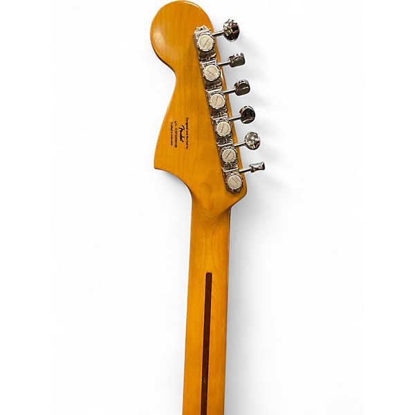 Used Squier CLASSIC VIBE 60S JAGUIAR Olympic White Solid Body Electric Guitar