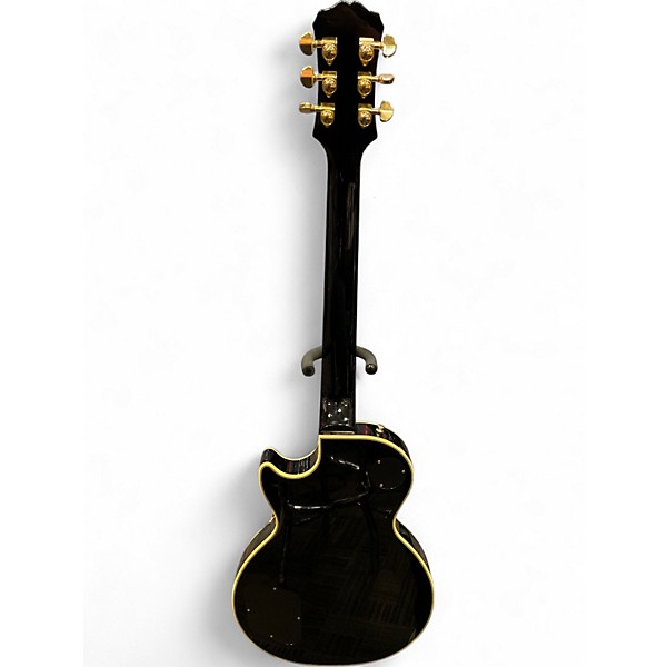 Used Epiphone Les Paul Custom Ebony Solid Body Electric Guitar