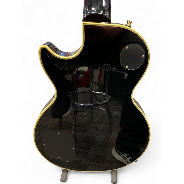Used Epiphone Les Paul Custom Ebony Solid Body Electric Guitar