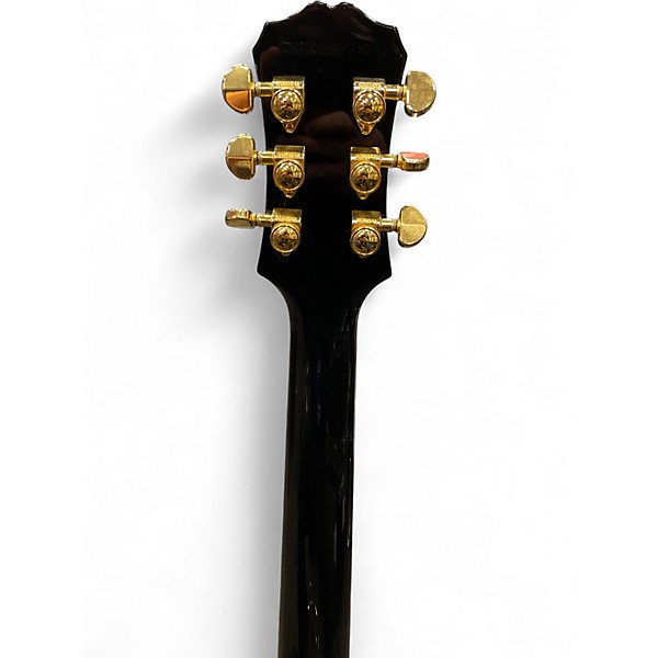Used Epiphone Les Paul Custom Ebony Solid Body Electric Guitar