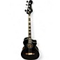 Used Fender Kingman Acoustic Electric Bass BLACK Acoustic Bass Guitar thumbnail