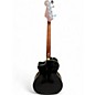 Used Fender Kingman Acoustic Electric Bass BLACK Acoustic Bass Guitar