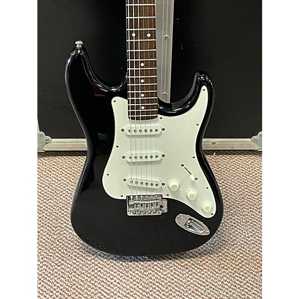 Used Hamer Slammer Strat Black Solid Body Electric Guitar
