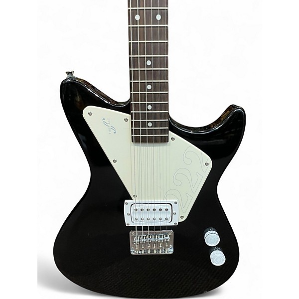 Used First Act 222 AL4042 Black Solid Body Electric Guitar