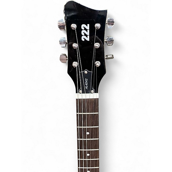 Used First Act 222 AL4042 Black Solid Body Electric Guitar