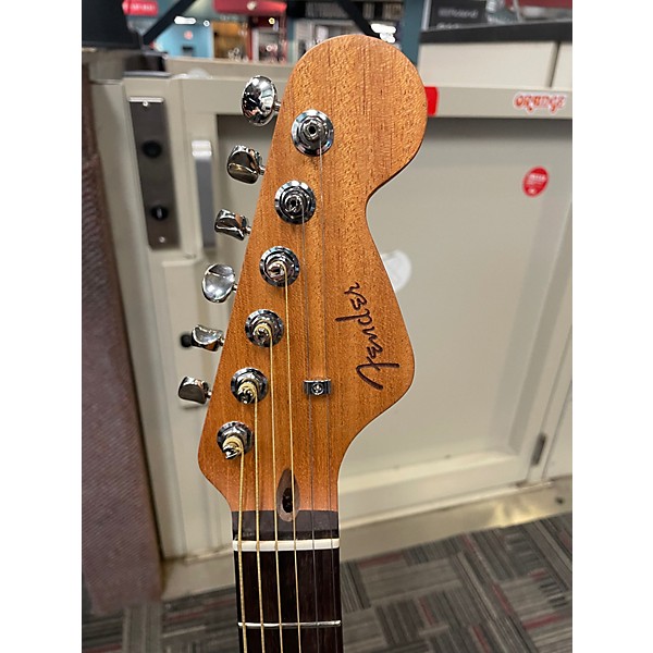 Used Fender HIGHWAY SERIES DREADNOUGHT NATURAL Acoustic Electric Guitar