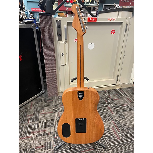 Used Fender HIGHWAY SERIES DREADNOUGHT NATURAL Acoustic Electric Guitar