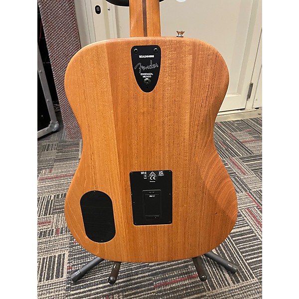 Used Fender HIGHWAY SERIES DREADNOUGHT NATURAL Acoustic Electric Guitar