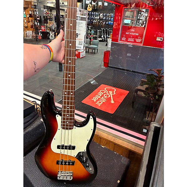 Used Fender Standard Jazz Bass Tobacco Sunburst Electric Bass Guitar