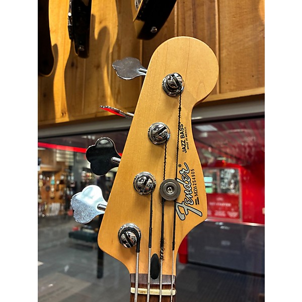 Used Fender Standard Jazz Bass Tobacco Sunburst Electric Bass Guitar