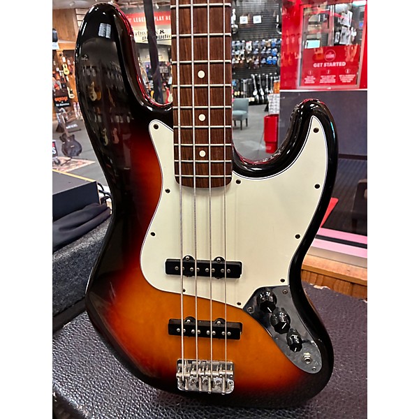 Used Fender Standard Jazz Bass Tobacco Sunburst Electric Bass Guitar