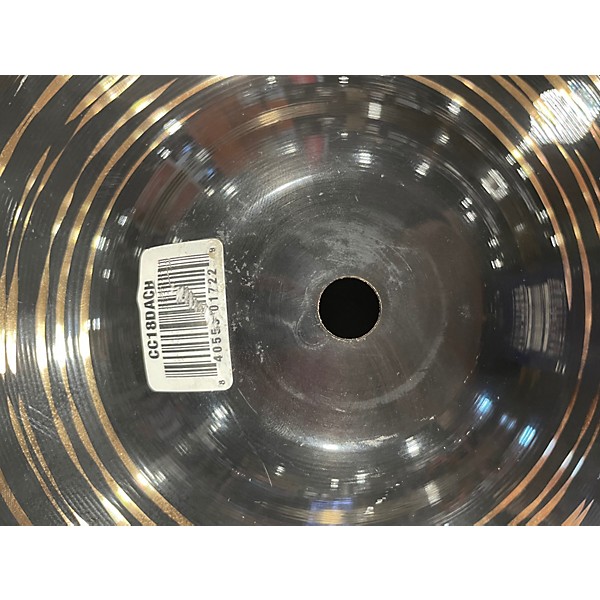 Used MEINL 18in classics custom dark china Cymbal
