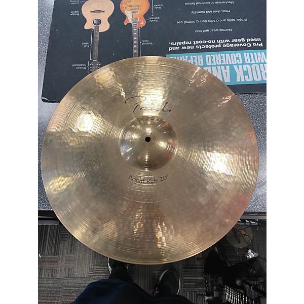 Used Paiste 20in Bright Ride Cymbal