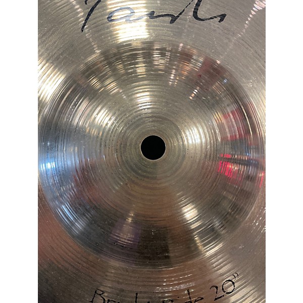 Used Paiste 20in Bright Ride Cymbal