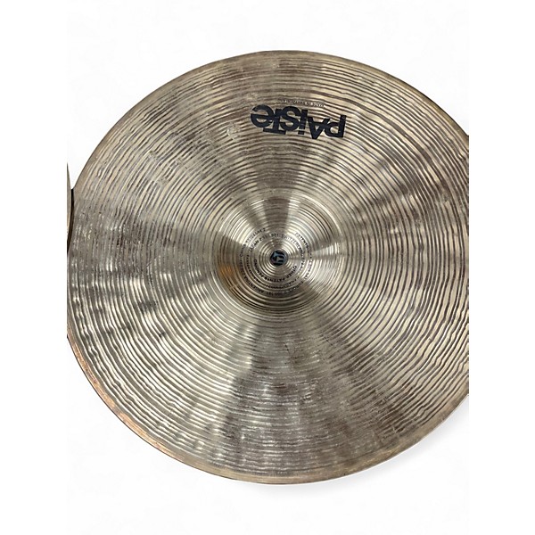 Used Paiste 13in Signature Dark Crisp Hi Hat Pair Cymbal