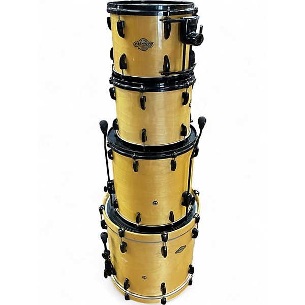 Used Pearl 4 Piece Masters Premium Birch Natural Gloss Drum Kit