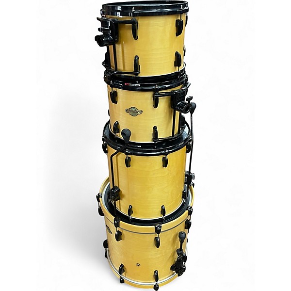 Used Pearl 4 Piece Masters Premium Birch Natural Gloss Drum Kit