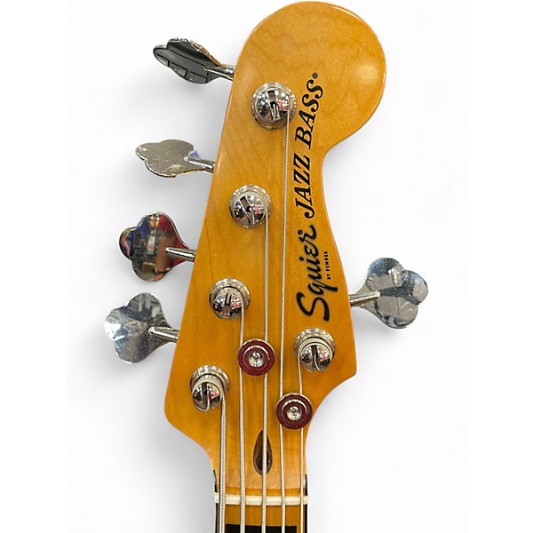 Used Squier Classic Vibe '70s Jazz Bass V 5-String Bass Natural Electric Bass Guitar