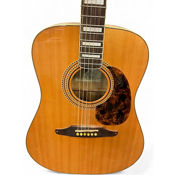 Used Fender Elvis Presley Kingman Clambake Natural Acoustic Guitar