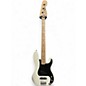 Used Squier Affinity Precision Bass Olympic White Electric Bass Guitar thumbnail