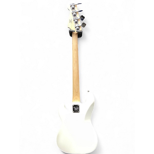 Used Squier Affinity Precision Bass Olympic White Electric Bass Guitar