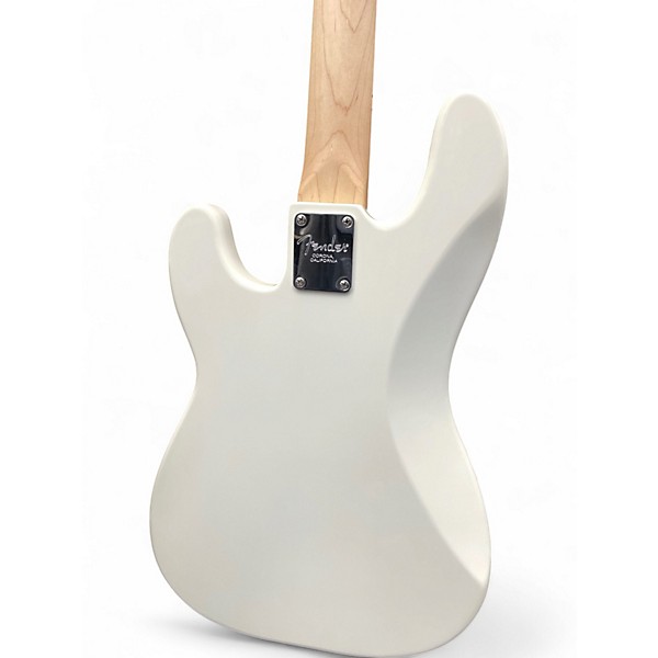 Used Squier Affinity Precision Bass Olympic White Electric Bass Guitar