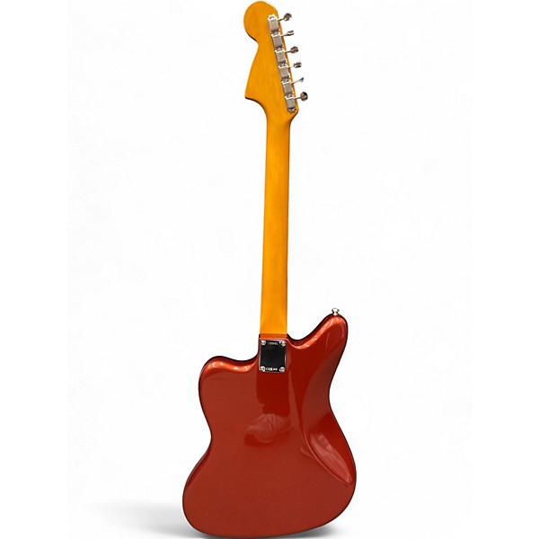 Used Fender Johnny Marr Signature Jaguar Fiesta Red Solid Body Electric Guitar