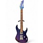 Used Ibanez GRG7221M Metallic Blue Solid Body Electric Guitar thumbnail