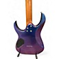 Used Ibanez GRG7221M Metallic Blue Solid Body Electric Guitar