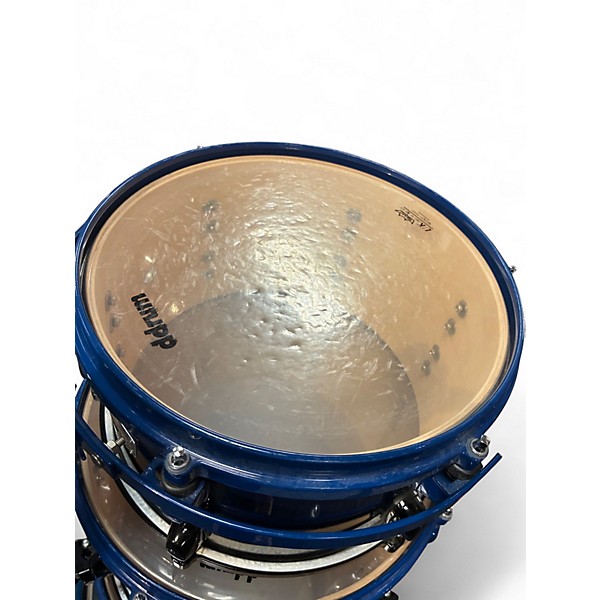 Used ddrum 4 Piece Dominion Maple Blue Burst Drum Kit