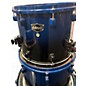 Used ddrum 4 Piece Dominion Maple Blue Burst Drum Kit