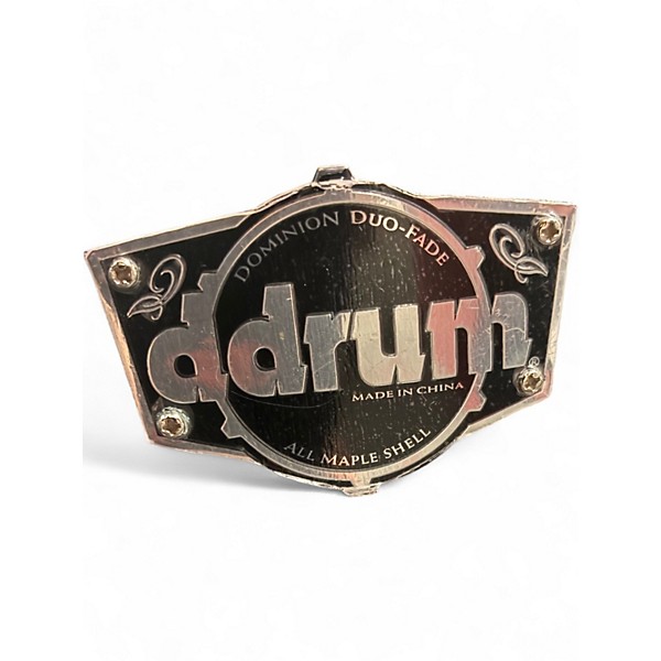 Used ddrum 4 Piece Dominion Maple Blue Burst Drum Kit