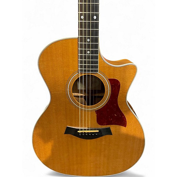 Used Taylor 414CE Natural Acoustic Electric Guitar