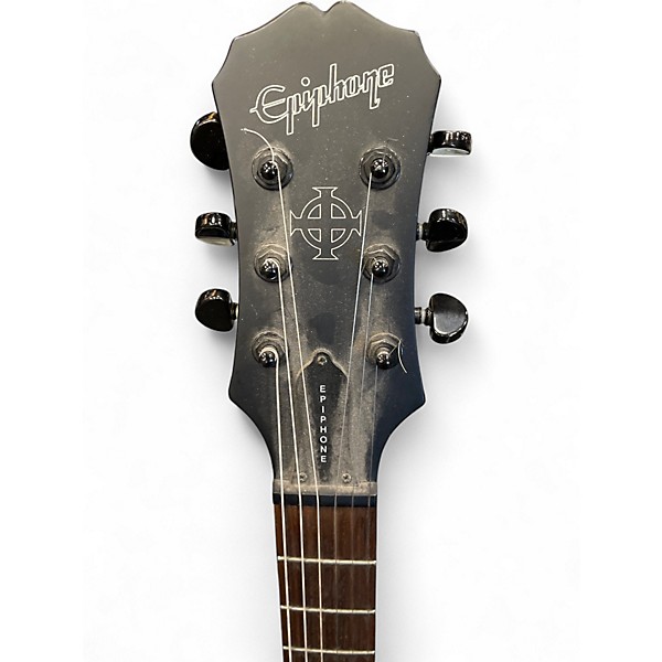 Used Epiphone Gothic SG Black Solid Body Electric Guitar