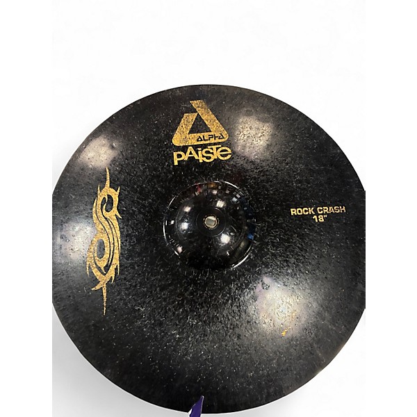Used Paiste 20in alpha slipknot edition core cymbal pack Cymbal