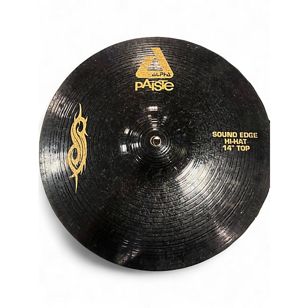 Used Paiste 20in alpha slipknot edition core cymbal pack Cymbal