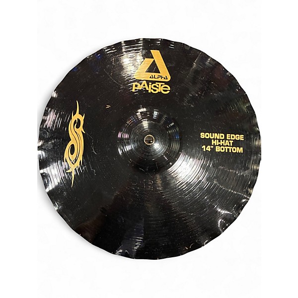 Used Paiste 20in alpha slipknot edition core cymbal pack Cymbal