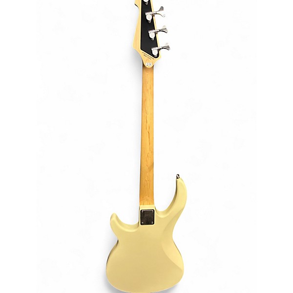 Used Peavey MILESTONE Alpine White Electric Bass Guitar