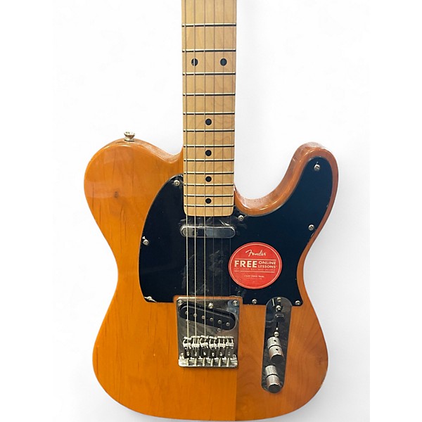 Used Squier Affinity Telecaster Brown Solid Body Electric Guitar