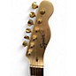Used Squier J5 John 5 Signature Telecaster Metallic Gold Solid Body Electric Guitar