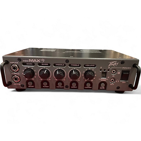 Used Peavey MiniMAX 600W Bass Amp Head