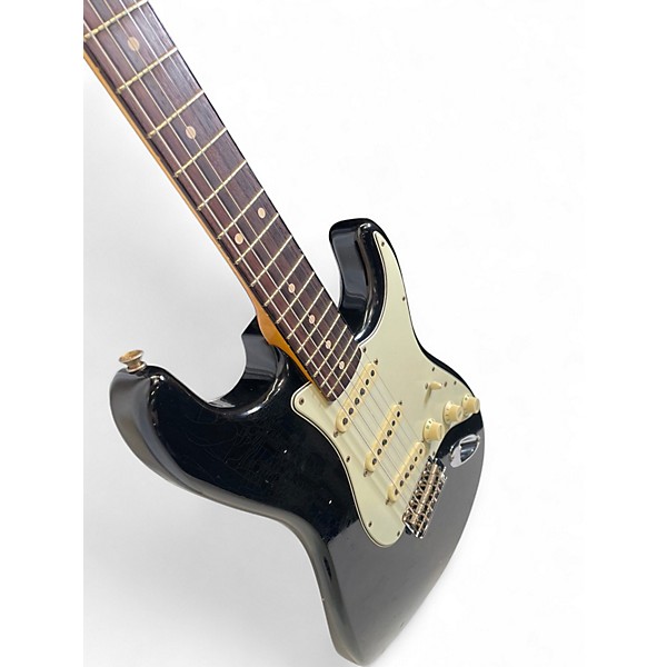 Used Fender 1962 STRAT JRN CUSTOM SHOP Black Solid Body Electric Guitar