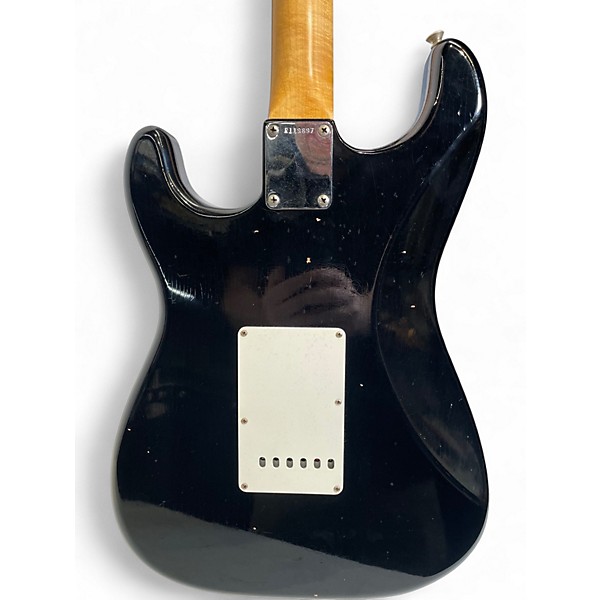 Used Fender 1962 STRAT JRN CUSTOM SHOP Black Solid Body Electric Guitar
