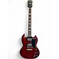 Used Gibson 61 LP SG STANDARD Red Solid Body Electric Guitar thumbnail
