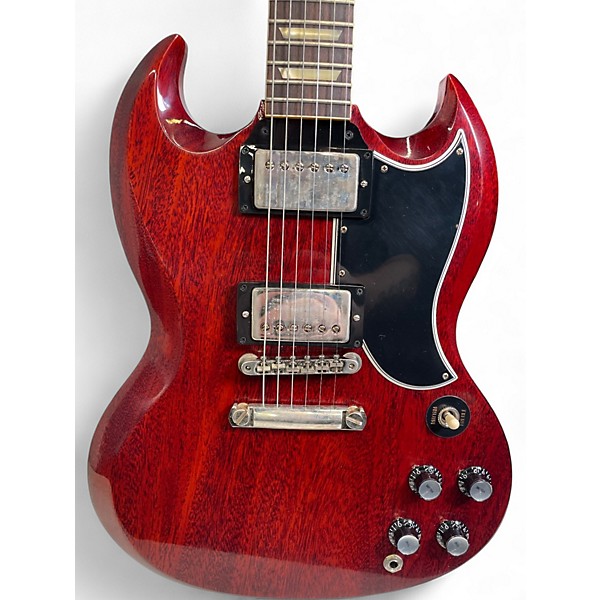 Used Gibson 61 LP SG STANDARD Red Solid Body Electric Guitar