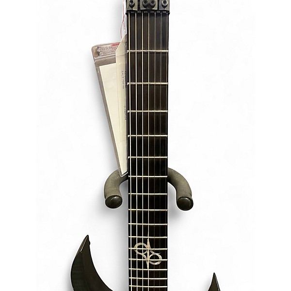 Used Solar Guitars a17frfb Black Solid Body Electric Guitar