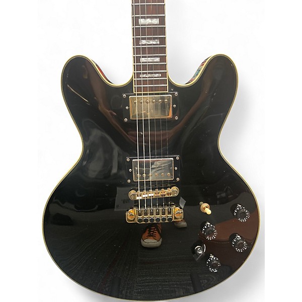 Used Epiphone LUCILLE Black Hollow Body Electric Guitar