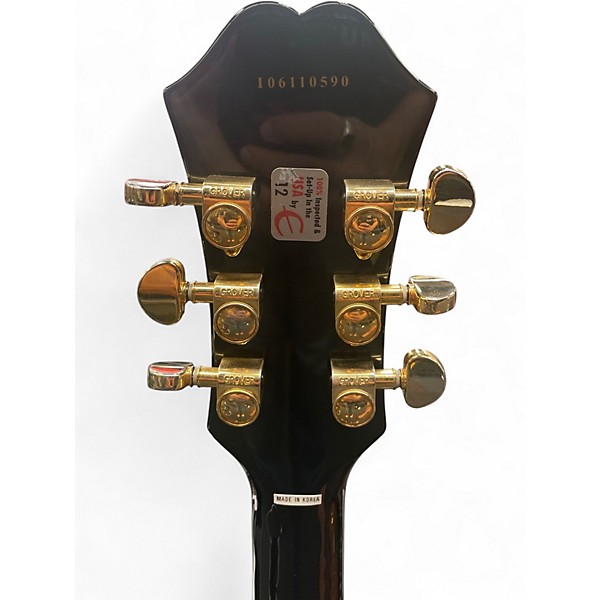Used Epiphone LUCILLE Black Hollow Body Electric Guitar