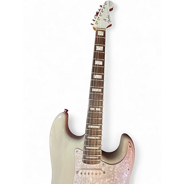 Used Fender Kenny Wayne Shepherd USA Signature Stratocaster Matching Headstock Classic White Solid Body Electric Guitar